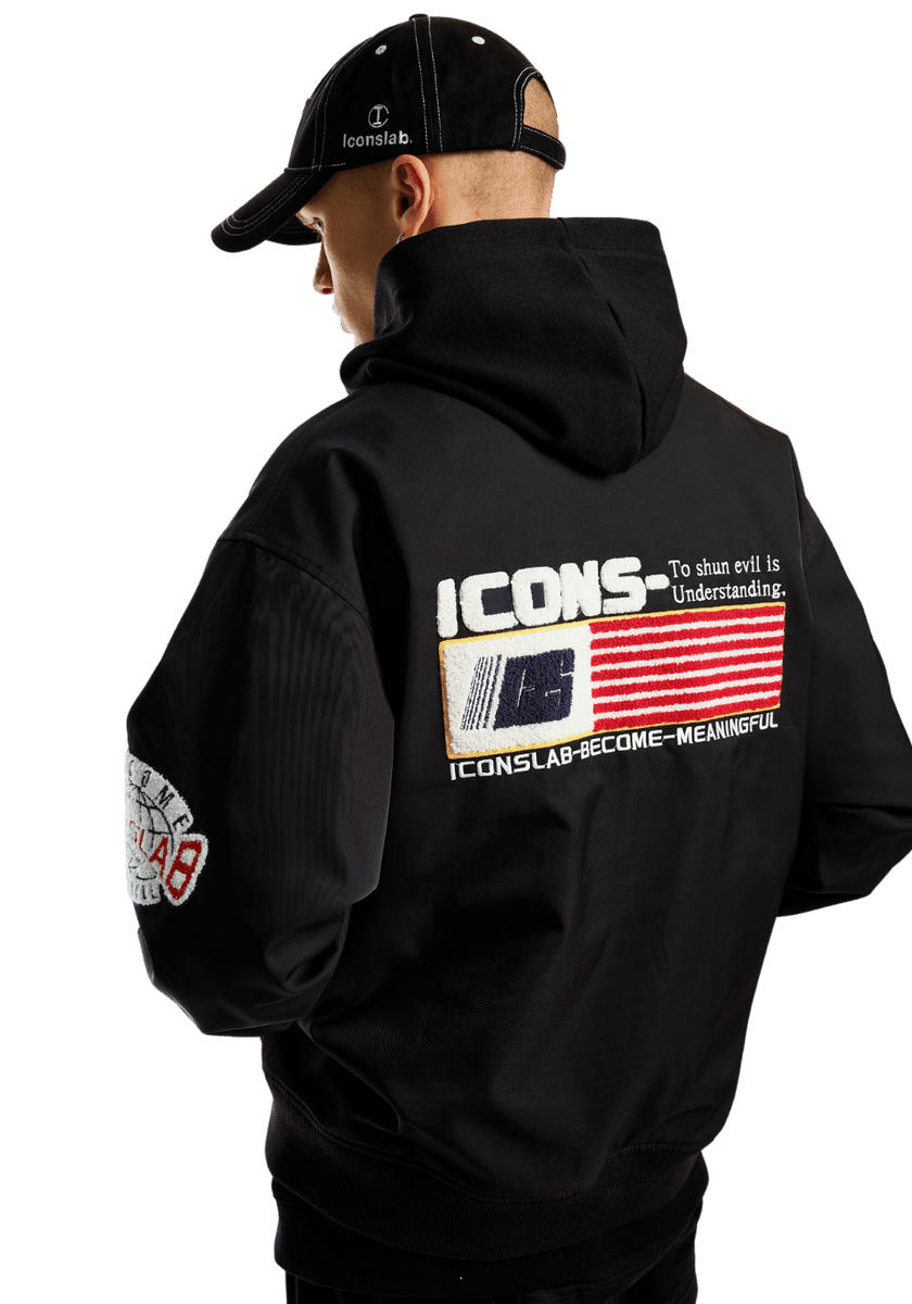 Iconslab-MA1 Bomber Jacket-Black – ICONSLAB